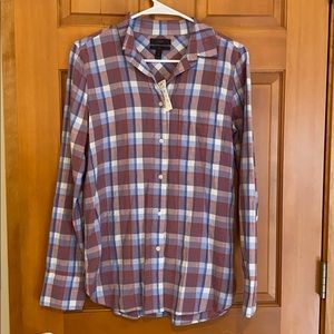 J Crew Boyfriend Button Up Shirt